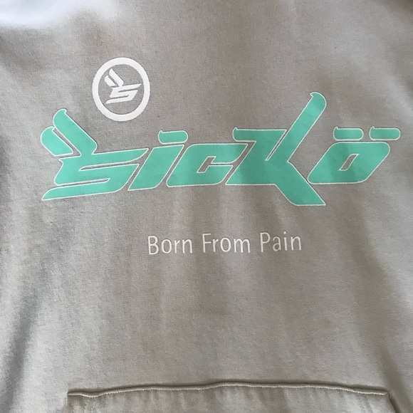 Sicko Cream Hoodie - Picture 2 of 3
